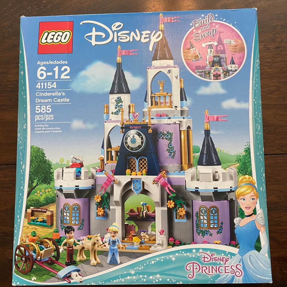 Brand New Disney’s Cinderella’s Dream Castle Lego